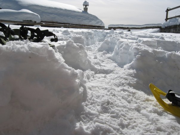 Neve in localit Zumella