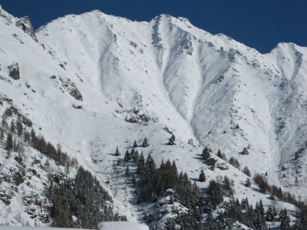 Il crinale della montagna